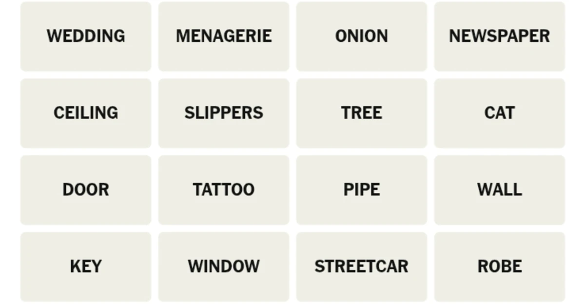 Here’s your grid for today