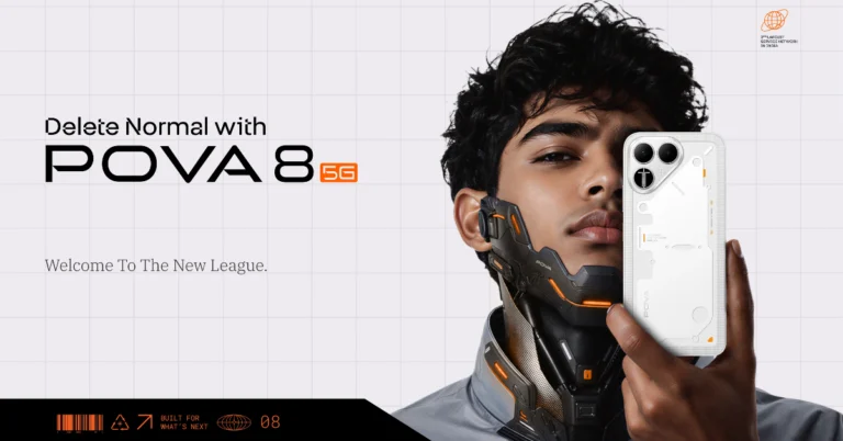 POVA 8 5G Launched in India: Here is everything we know about the new smartphone