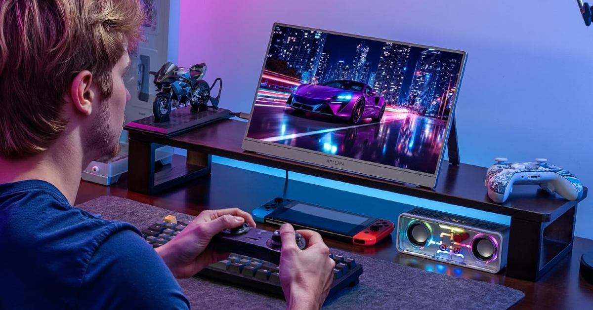 XElectron ARZOPA Z3FC 16.1-inch 2.5K portable gaming monitor launched in India