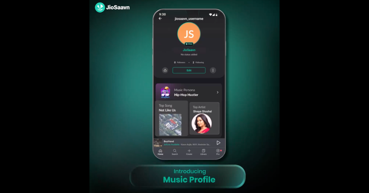 JioSaavn has released a new feature called Music Profile that enables users to find and showcase their musical taste. This feature highlights personalisation and enables users to discover their musical identities. The Music Profile is designed to help users discover and listen to more music that they love on all their devices using Android, iOS and web devices.