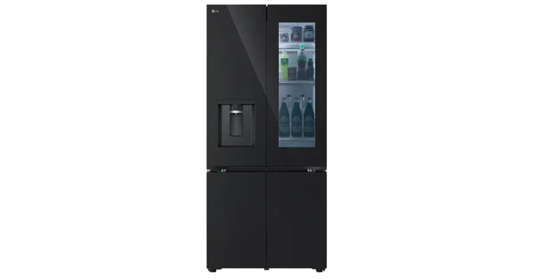 LG french door refrigerator with auto ice maker