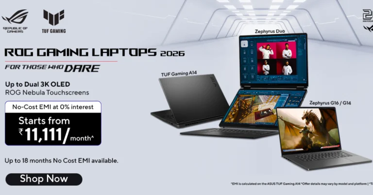 ASUS ROG Zephyrus Duo, Zephyrus G14 & G16, TUF Gaming A14 and ProArt PZ14 now available for purchase in India