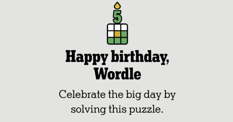 Wordle Answer Today #1826: Hints, Clues and Solution for June 19 (5-Day Challenge Grand Finale) Earn the 5th Birthday Badge