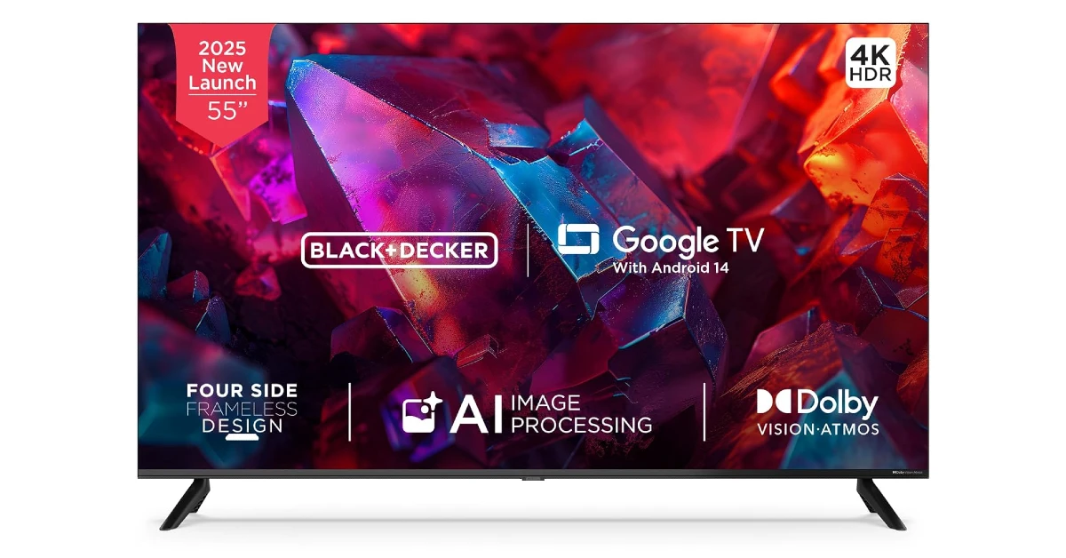 Black + Decker A1 Series (55-inch) Best TVs to watch the 2026 FIFA World Cup