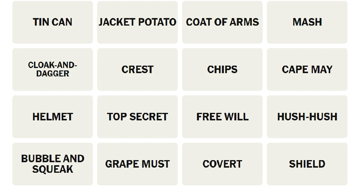 Here’s your grid for today