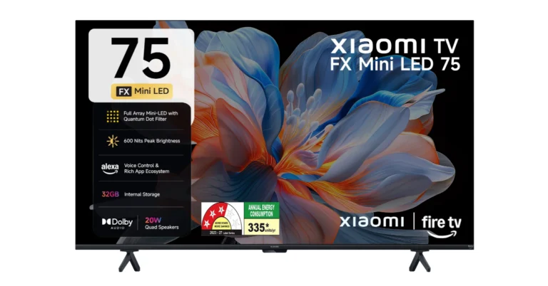 Xiaomi TV FX Mini LED Series with built-in Fire TV, Filmmaker Mode launched in India