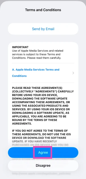 Agree to the T&C. How to Install iOS 27 Developer Beta on your iPhone