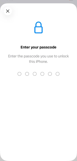 Enter your passcode to confirm your decision. How to Install iOS 27 Developer Beta on your iPhone