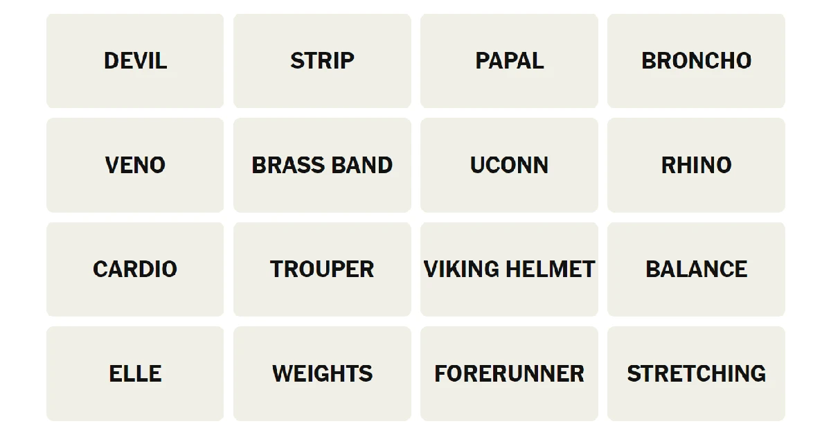 Here’s your grid for today