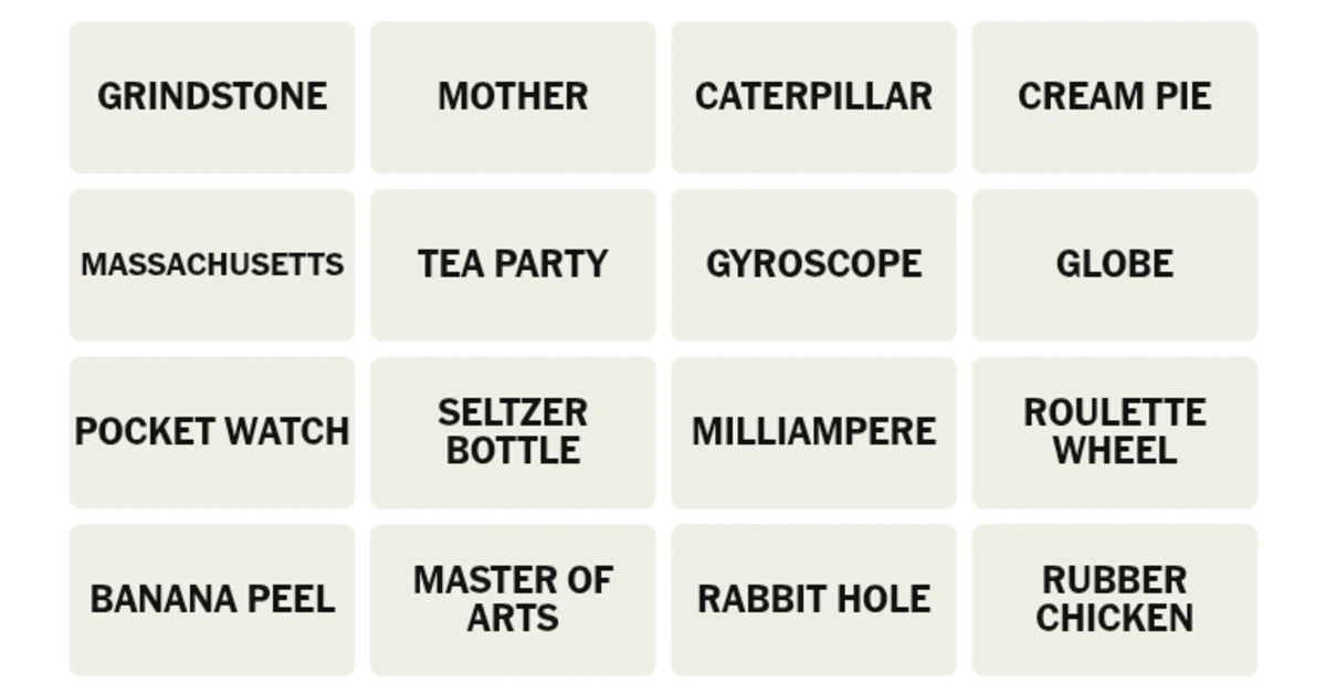 Here’s your grid for today