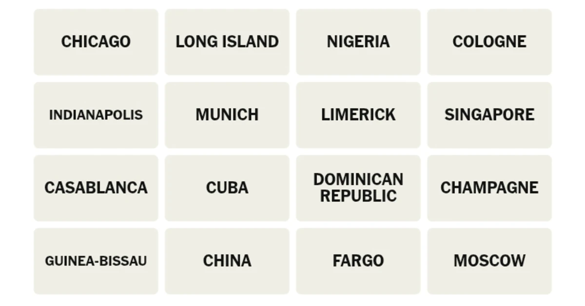 Here’s your grid for today