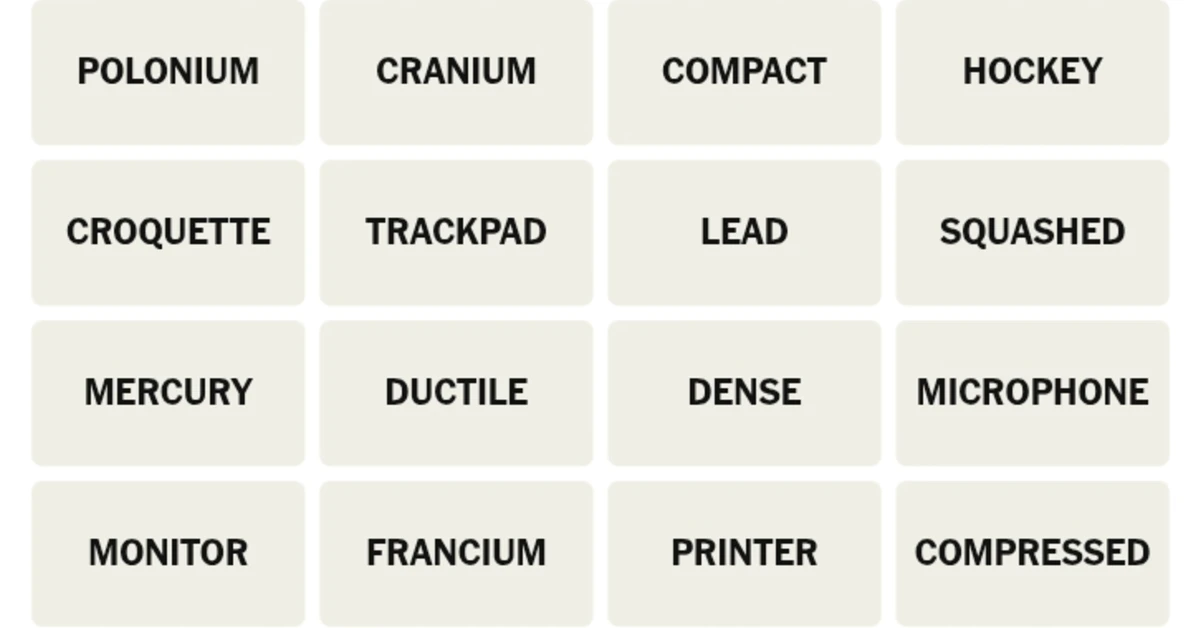 Here’s your grid for today