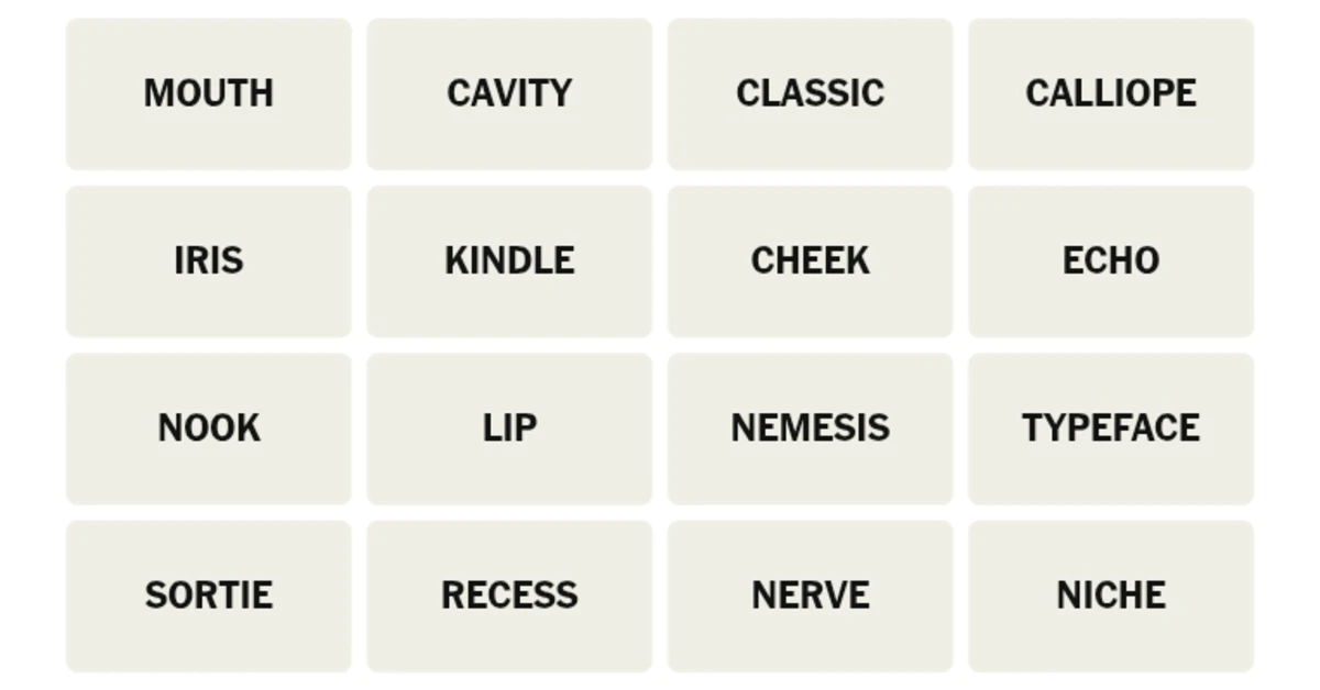Here’s your grid for today