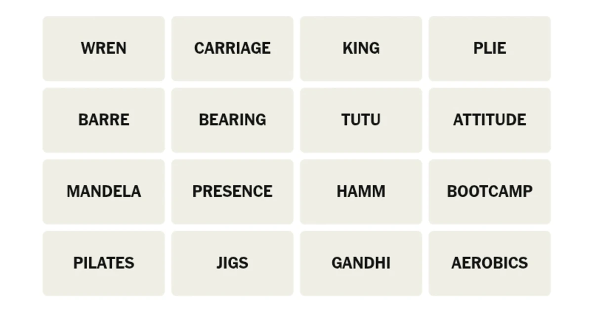 Here’s your grid for today