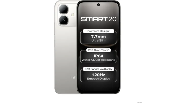 Infinix SMART 20 powered by MediaTek Helio G81 Ultimate chipset launched in India