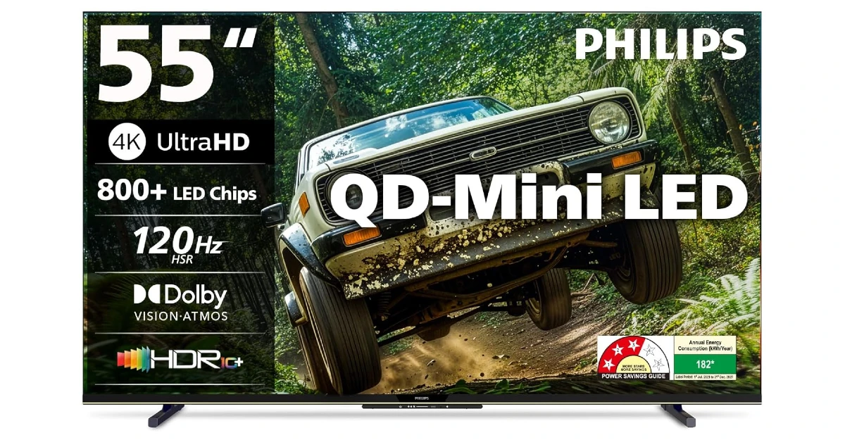Philips QD-Mini LED (55-inch) Best TVs to watch the 2026 FIFA World Cup