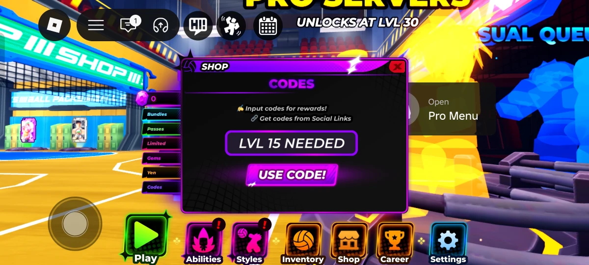 Enter or paste the code in the text box.