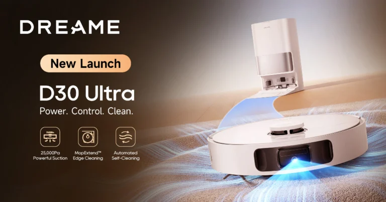 Dreame launches D30 Ultra Robot Vacuum with 25,000Pa suction power: Details inside