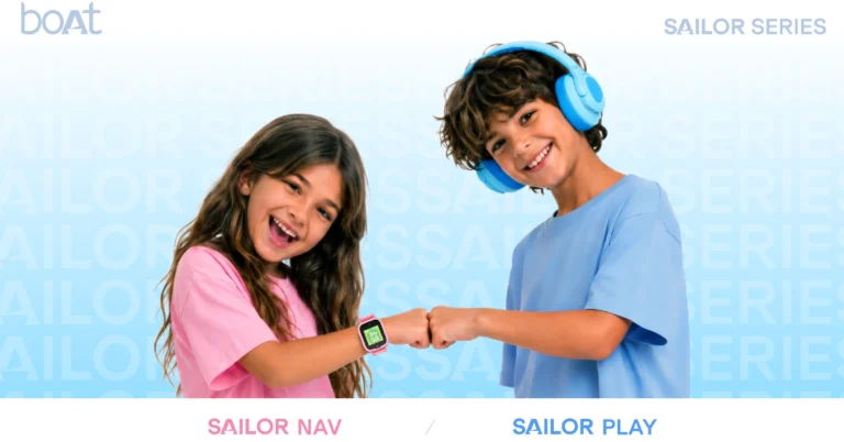 Boat Sailor Nav smartwatch and boAt Sailor Play headphones for kids launched
