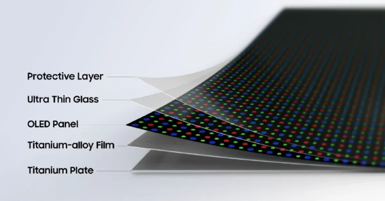 Samsung Flex Titanium display technology