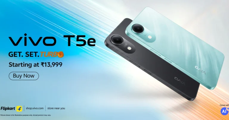 Vivo T5e with 5,500mAh battery launched: Details inside