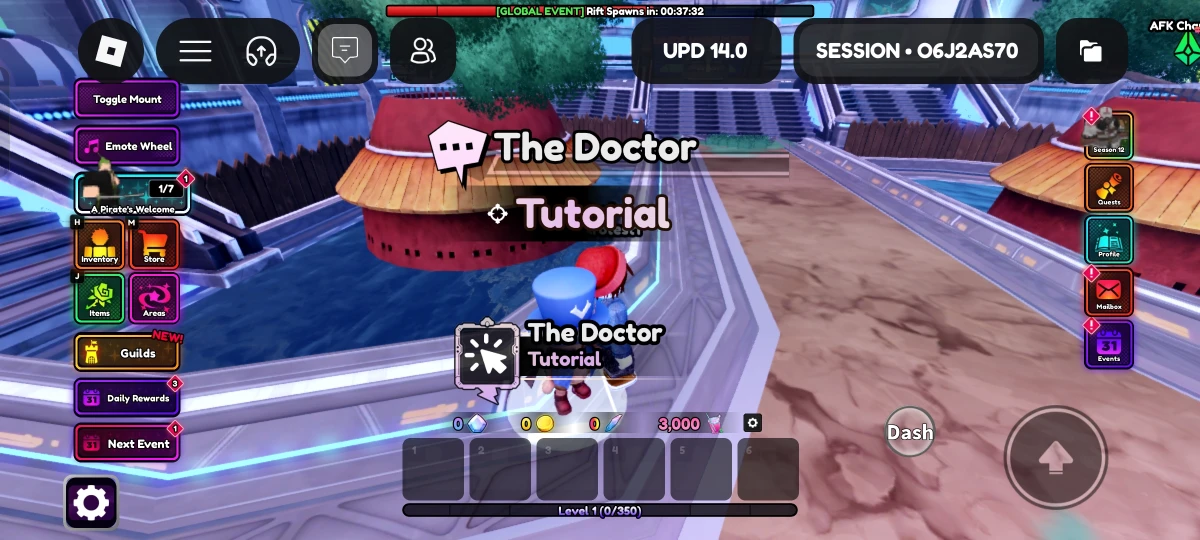 How to redeem a code in this game