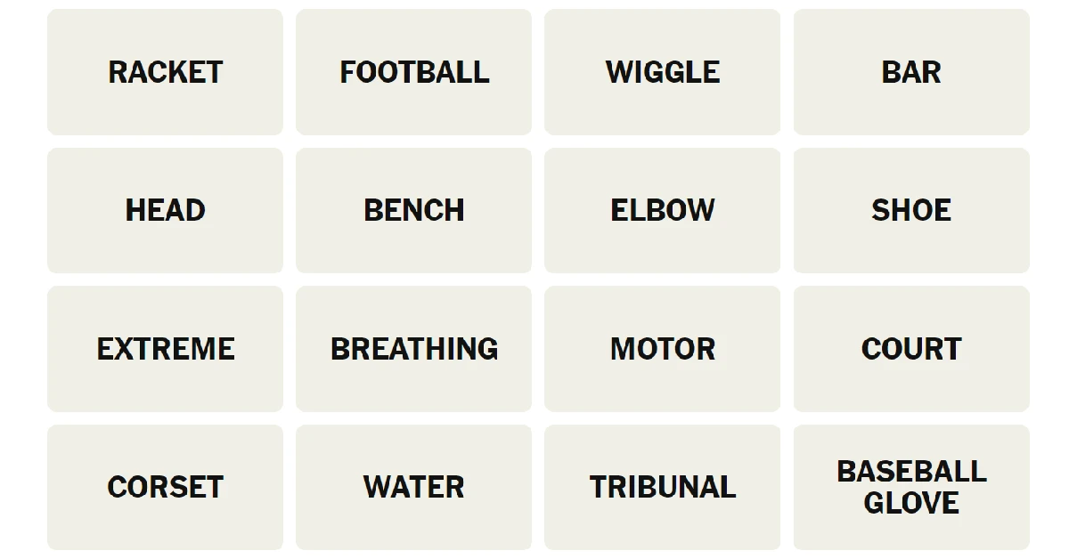 Here’s your grid for today