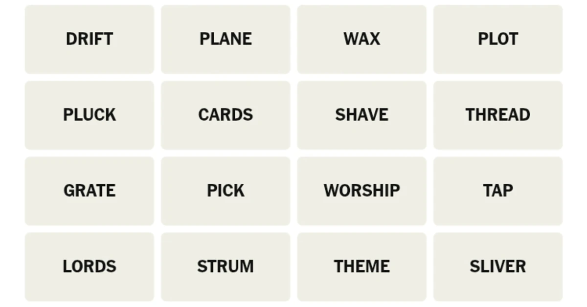 Here’s your grid for today