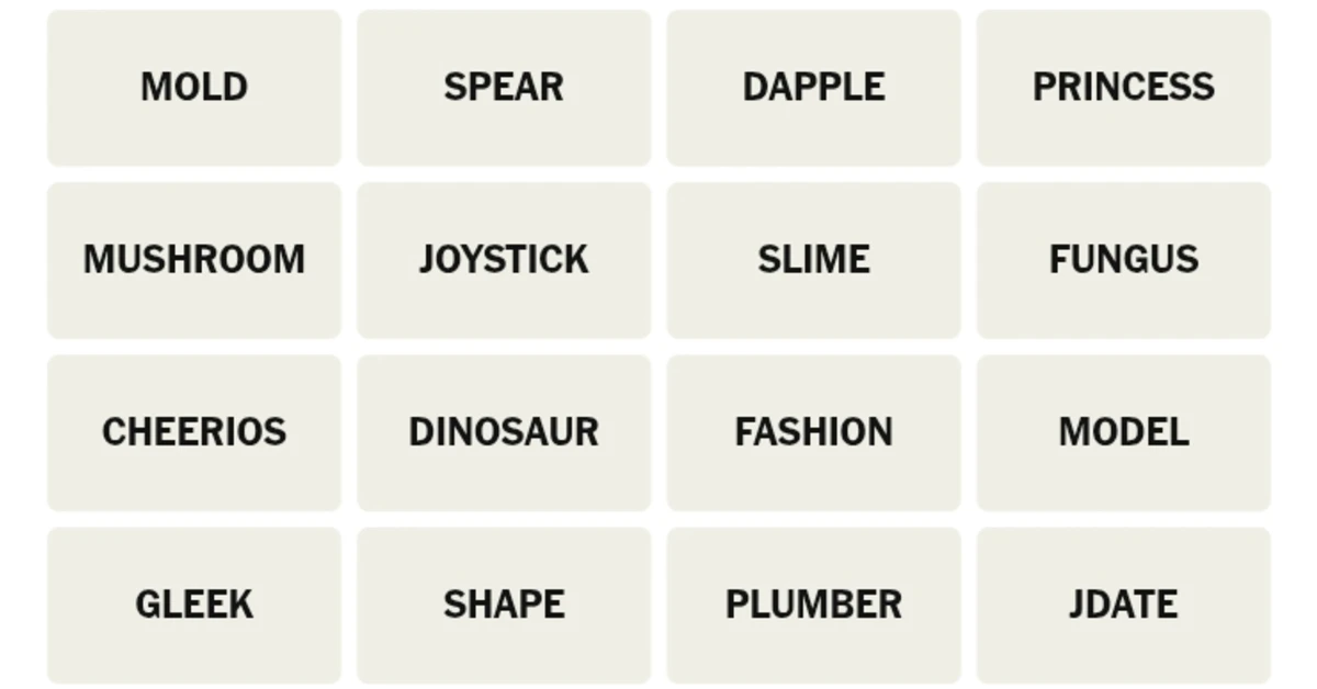Here’s your grid for today