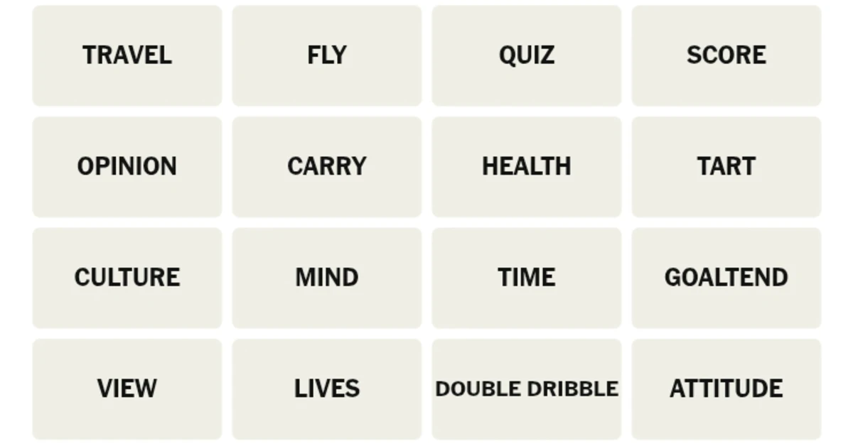 Here’s your grid for today