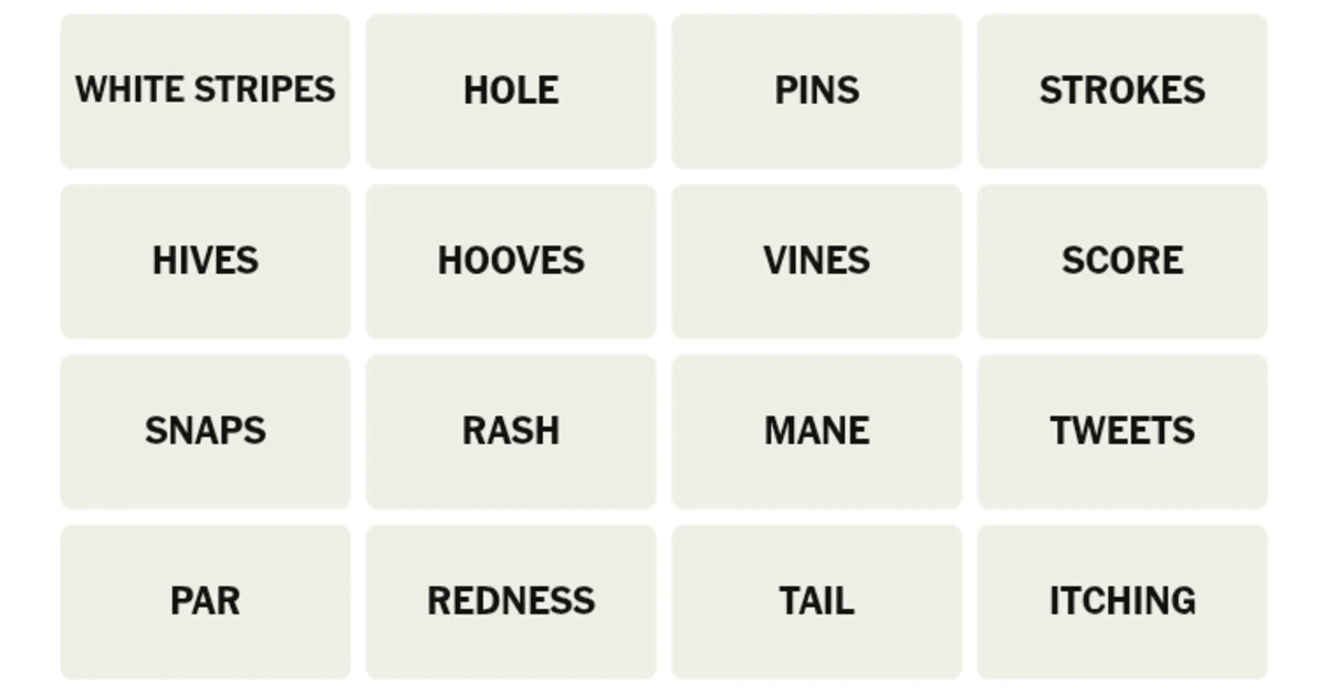 Here’s your grid for today