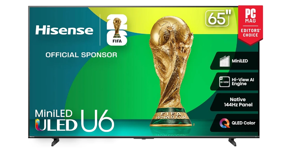 Hisense Class U6 10 Best 4th of July Tech Deals on Amazon