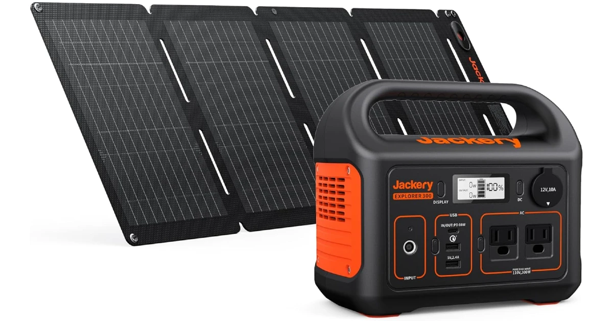 Jackery Solar Generator 300 Top 10 Amazon Deals on Home Gadgets and Kitchen Appliances this 4th of July