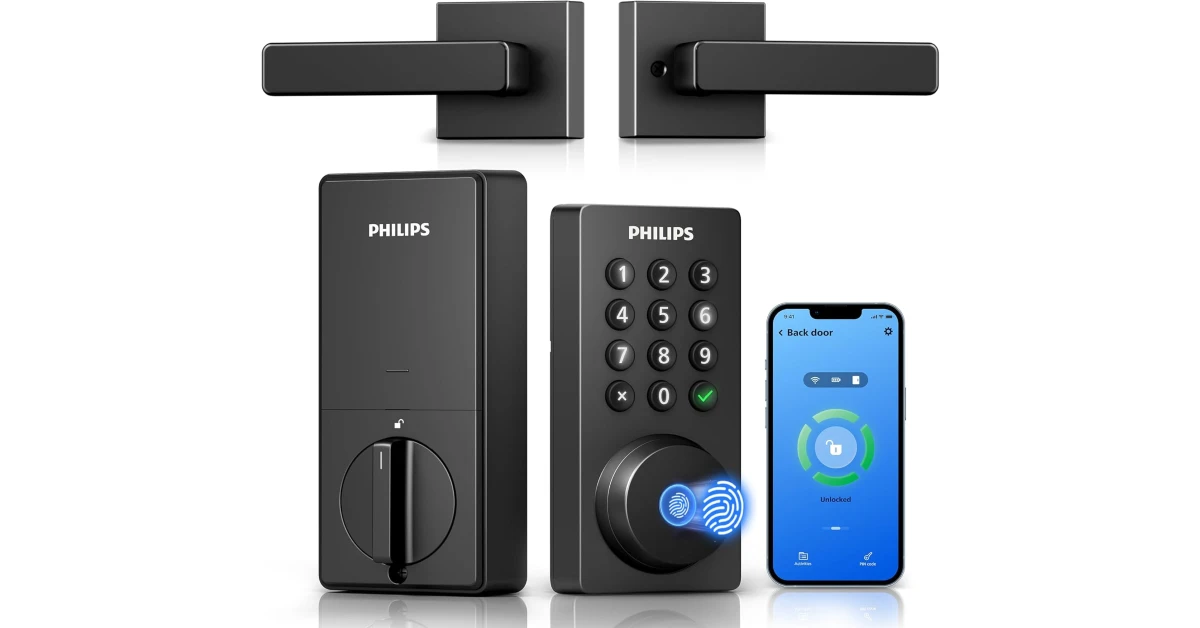 Philips Wi-Fi Keypad Door Lock Top 10 Amazon Deals on Home Gadgets and Kitchen Appliances this 4th of July