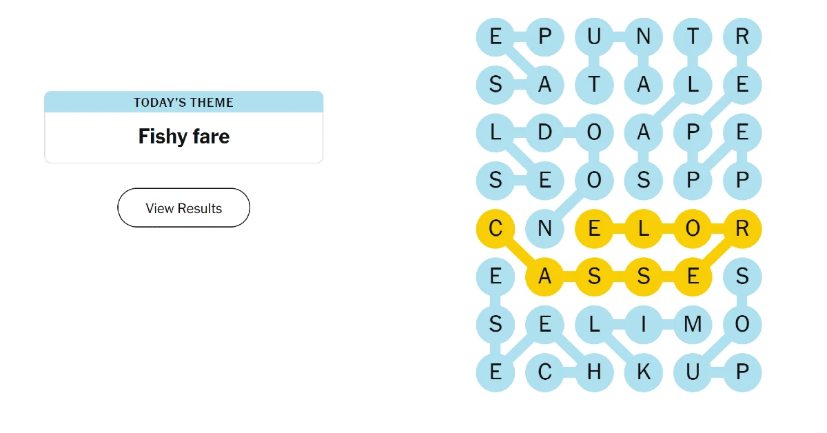 NYT Strands #860 Word List Today (July 11, 2026)