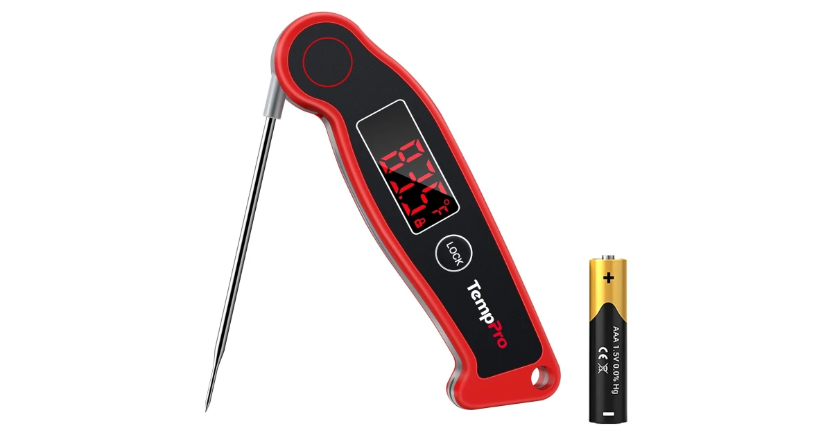 TempPro TP19 Waterproof Digital Meat Thermometer