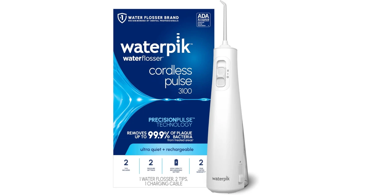 Waterpik Cordless Pulse 3100 Water Flosser Top 10 Amazon Deals on Home Gadgets and Kitchen Appliances this 4th of July