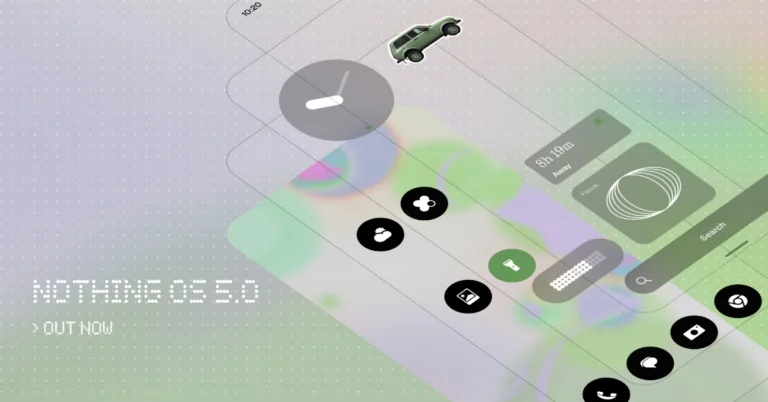 Nothing OS 5.0 Introduced with 80+ updates and AI features