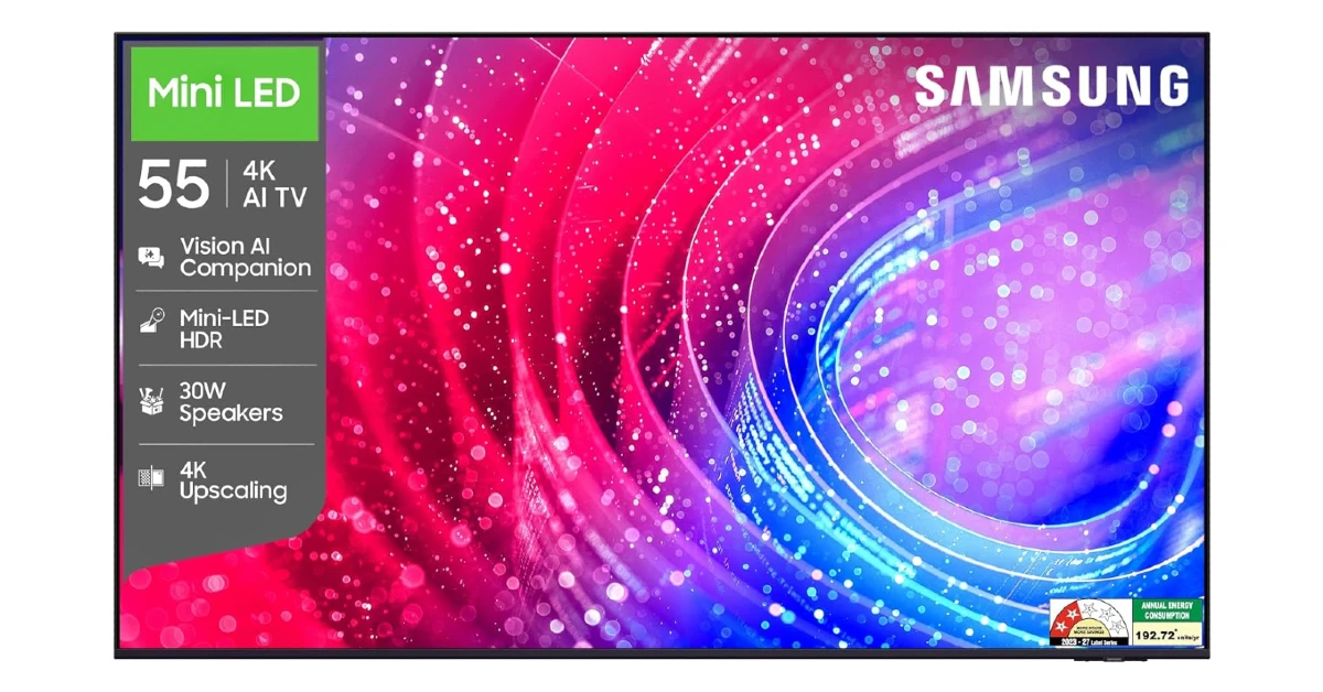 Samsung Vision AI Mini LED TV (55-inch)