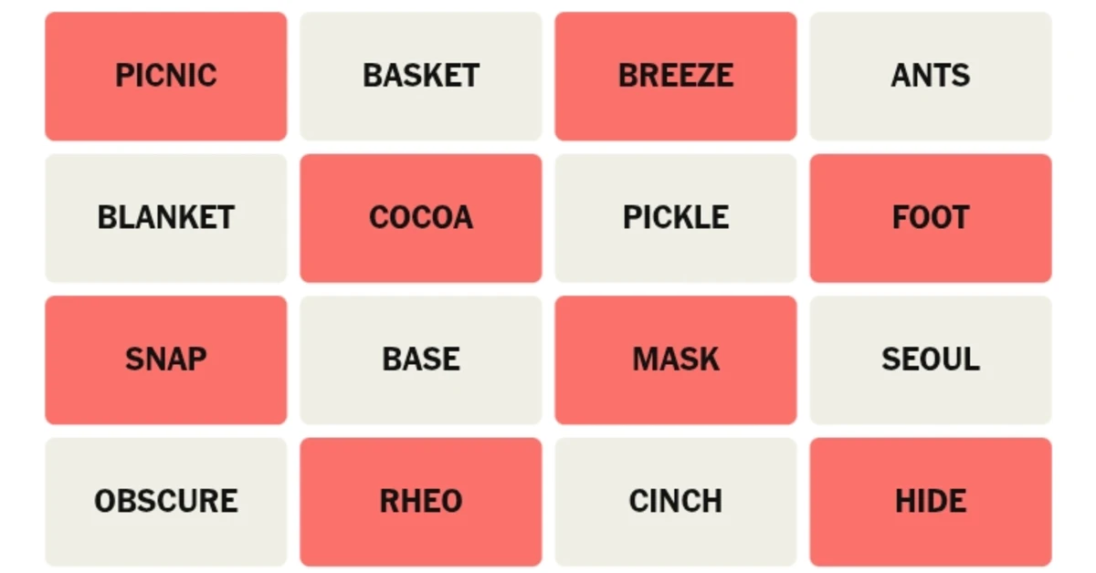 Here’s your grid for today