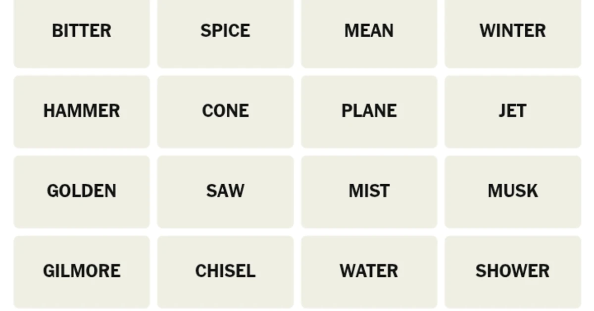 Here’s your grid for today