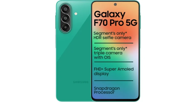 Samsung Galaxy F70 Pro 5G featuring 6,000mAh battery launched: Here are all the details