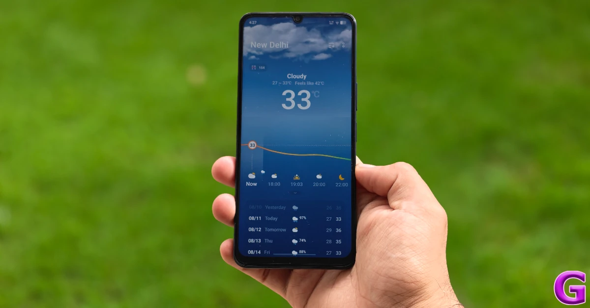 weather app