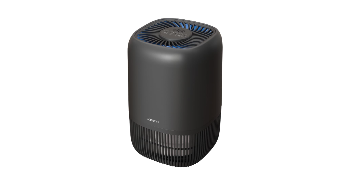 XECH Atmos air purifier with triple-layer filtration introduced