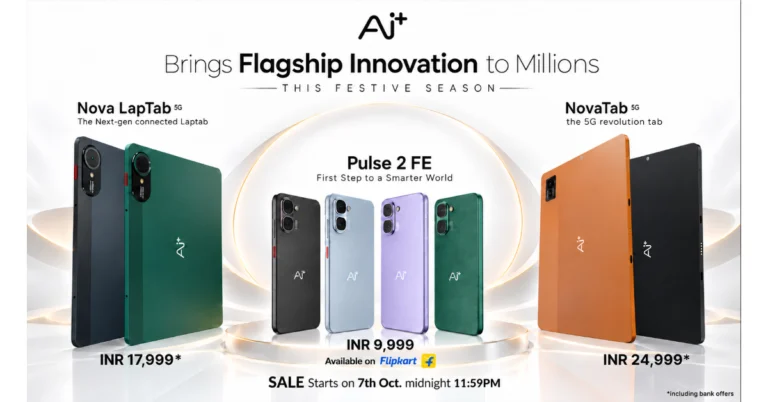 Ai+ Pulse 2 FE, Ai+ NovaTab, Nova LapTab 5G launched in India