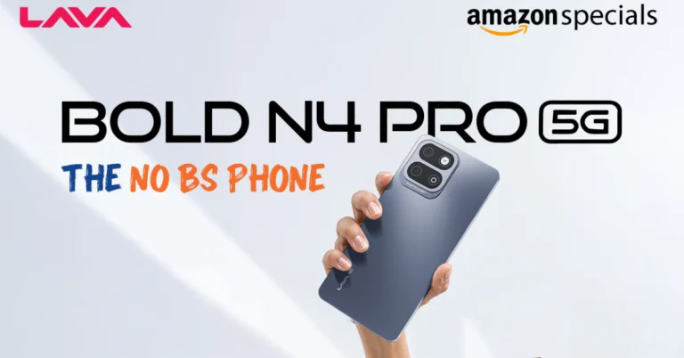Lava Bold N4 Pro 5G with 6,000mAh battery announced in India
