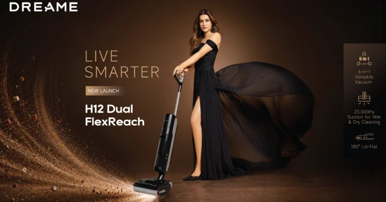 Dreame H12 Dual FlexReach Wet & Dry Vacuum with 180° lie-flat design launched