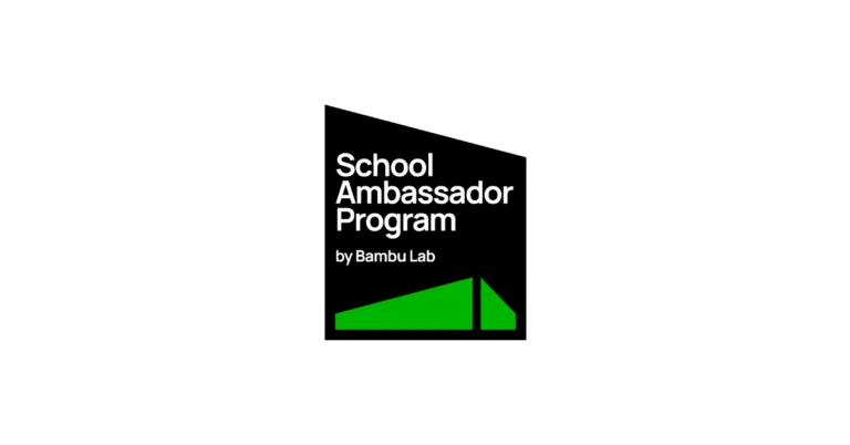Bambu Lab kicks off the 2026 School Ambassador Program to empower students to become active STEM educators