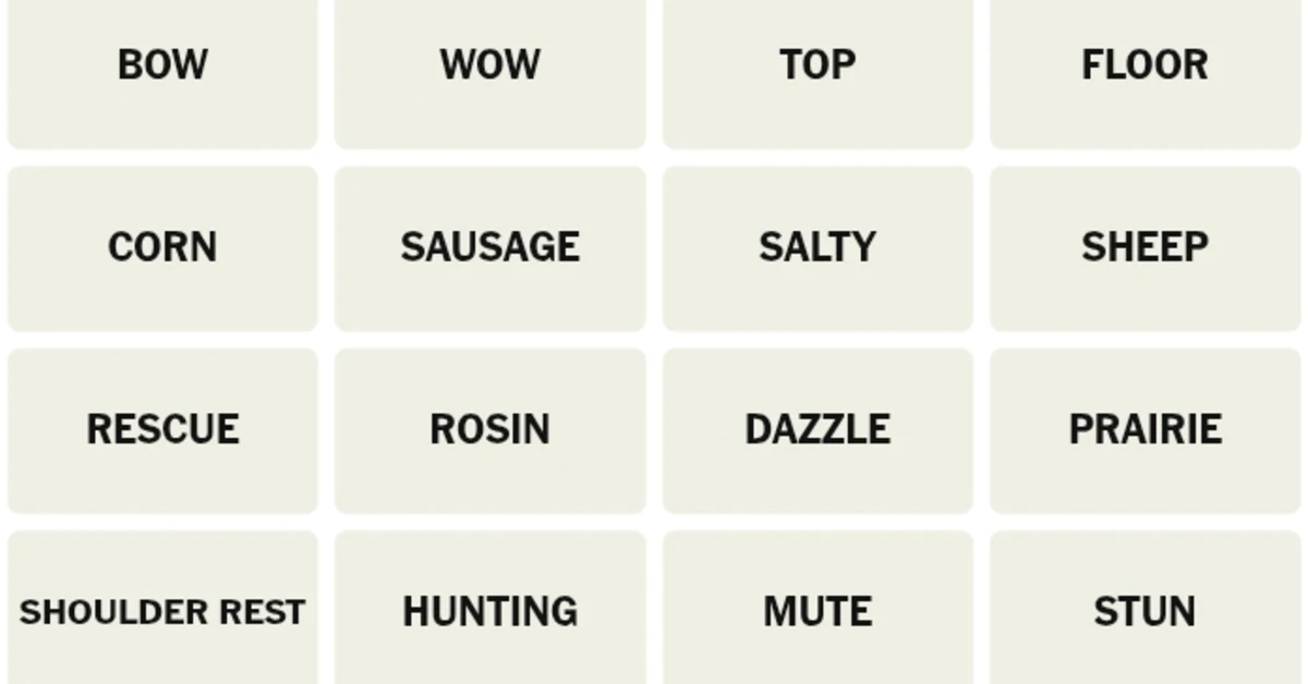 Here’s your grid for today