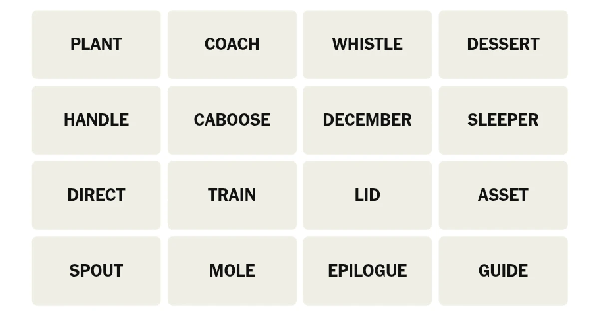 Here’s your grid for today